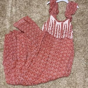 Jessica Simpson Red Boho Dress